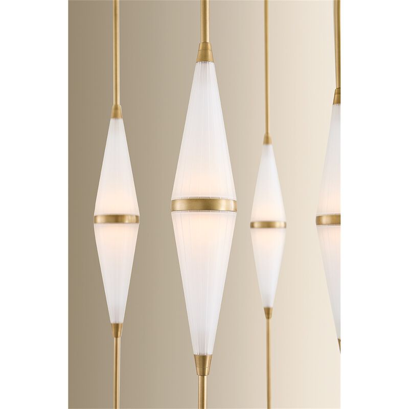 Cygnus Medium Chandelier by Sonneman